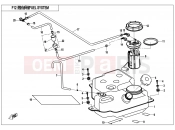 CFMOTO 2019 SSV ZFORCE 500 (CF500US-EX) FUEL SYSTEM - F12