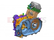 CFMOTO 2019 SSV ZFORCE 500 (CF500US-EX) 191R ENGINE - E00