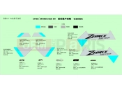 CFMOTO 2022 SSV ZFORCE 550 (CF500UTR) DECAL,2021(TITANIUM GREY)
