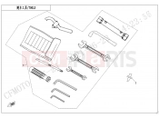 CFMOTO 2022 SSV ZFORCE 550 (CF500UTR) TOOLS