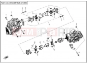 CFMOTO ZFORCE 600 (CF600-3) POWERTRAIN