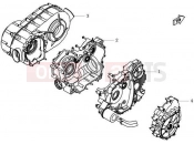 CFMOTO ZFORCE 600 (CF600-3) CRANKCASE ASSY