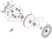 CFMOTO ZFORCE 600 (CF600-3) PRIMARY SHEAVE