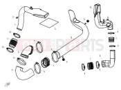 CFMOTO Z6 EX (CF600-6) CVT COOLING SYSTEM (STARTING FROM 2012)