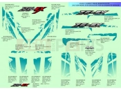 CFMOTO Z6 EX (CF600-6) Z6 EX DECAL KIT, USA(2013 VERSION)