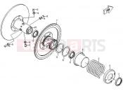 CFMOTO Z6 EX (CF600-6) SECONDARY SHEAVE - E15