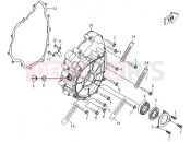 CFMOTO Z6 EX (CF600-6) CRANKCASE COVER (LEFT) - E05