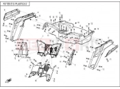 CFMOTO ZFORCE 600 (CF625-3) PLASTICS â£ - F07