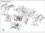 CFMOTO ZFORCE 600 (CF625-3) PLASTICS â£ - F07