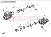 CFMOTO ZFORCE 625 (CF625-6) POWERTRAIN - F28