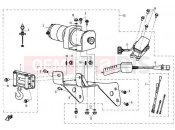 CFMOTO 2014 SSV ZFORCE 625 (CF625-6) TOWING WINCH - F25