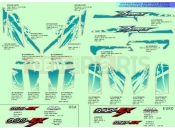 CFMOTO 2014 SSV ZFORCE 625 (CF625-6) DECAL - F36-2