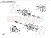 CFMOTO 2015 SSV ZFORCE 625 (CF625-6) REAR WHEEL - F13