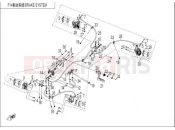 CFMOTO 2015 SSV ZFORCE 625 (CF625-6) BRAKE SYSTEM - F14-2