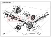 CFMOTO 2016 SSV ZFORCE 625 (CF625-6) FORNT AXLE - F29