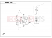 CFMOTO ZFORCE 800 (CF800) TOWBAR - F40-B
