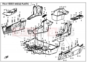 CFMOTO ZFORCE 800 (CF800) MIDDLE PLASTIC - F04-4
