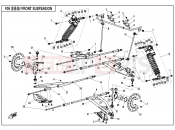 CFMOTO ZFORCE 800 (CF800) FRONT SUSPENSION - F05