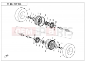 CFMOTO ZFORCE 800 (CF800) FRONT WHEEL - F07