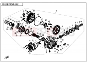 CFMOTO ZFORCE 800 (CF800) FRONT AXLE - F31