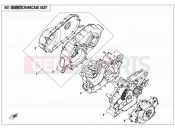 CFMOTO ZFORCE 800 (CF800) CRANKCASE ASSY - E01