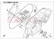 CFMOTO ZFORCE 800 (CF800) CVT CASE ASSY - E01-3