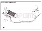CFMOTO ZFORCE 800 (CF800) OIL COOLING SYSTEM - F18-2