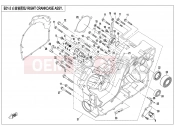 CFMOTO ZFORCE 800 (CF800) RIGHT CRANKCASE ASSY. - E01-2