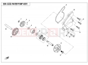 CFMOTO ZFORCE 800 (CF800) WATER PUMP ASSY. - E08