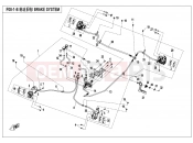CFMOTO 2019 SSV ZFORCE 800 (CF800) BRAKE SYSTEM(2017,SUMIMOTO) - F08-1-B