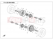 CFMOTO 2019 SSV ZFORCE 800 (CF800) REAR WHEEL(2017) - F11-A