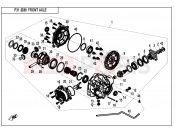 CFMOTO ZFORCE 800 (CF800) FRONT AXLE - F31-V1