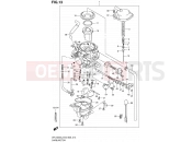 SUZUKI DR-Z400S L2 (2012) (E03,E28,E33) 13 - CARBURETOR (DR-Z400SL2 E28)