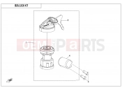 CFMOTO 2025 SSV ZFORCE 800 (CF800SU-3) LOCK KIT - F01