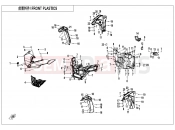 CFMOTO 2025 SSV ZFORCE 800 (CF800SU-3) FRONT PLASTICS - F04-1