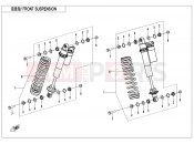 CFMOTO 2025 SSV ZFORCE 800 (CF800SU-3) FRONT SHOCK ABSORBER - F05-2