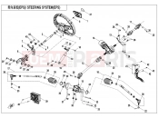CFMOTO 2025 SSV ZFORCE 800 (CF800SU-3) STEERING SYSTEM(EPS) - F10