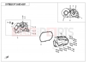 CFMOTO 2025 SSV ZFORCE 800 (CF800SU-3) CVT CASE ASSY - E01-3