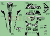 CFMOTO ZFORCE 800 (CF800US-A) DECAL (BLACK) - F19-3