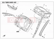 CFMOTO ZFORCE 800 (CF800US-A) CYLINDER ASSY - E02-3