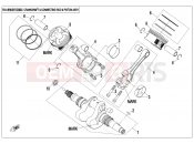 CFMOTO ZFORCE 800 (CF800US-A) CRANKSHAFT@^CONNETING GOD@^PISTON ASSY - E04