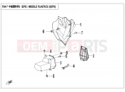 CFMOTO ZFORCE 800 (CF800US-A) MIDDLE PLASTICS 3(EPS) - F04-7
