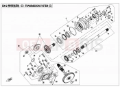 CFMOTO ZFORCE 800 (CF800US-A) TRANMISSION SYSTEM (â¡) - E06-2