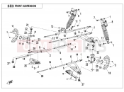 CFMOTO 2019 SSV ZFORCE 800 (CF800US-A) FRONT SUSPENSION(2018) - F05-B-V2