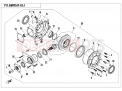 CFMOTO 2019 SSV ZFORCE 800 (CF800US-A) REAR AXLE(2017) - F33-C