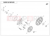 CFMOTO 2019 SSV ZFORCE 800 (CF800US-A) OIL PUMP ASSY. - E07