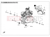 CFMOTO ZFORCE 800 (CF800US-A) ENGINE MOUNTING PARTS - F00-1