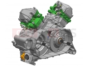CFMOTO ZFORCE 800 (CF800US-A) 2V91W ENGINE(LONG FRONT OUTPUT SHAFT) - E00-1