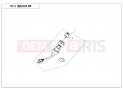 CFMOTO 2021 SSV ZFORCE 800 (CF800US-A) LOCK KIT(ORDINARY) - F01-A