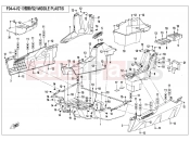 CFMOTO ZFORCE 800 (CF800UTR) MIDDLE PLASTICS 2 - F04-4-V2